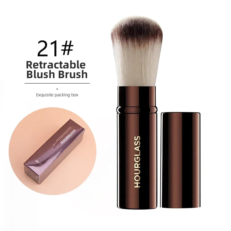 Hourglass Makeup Brushes Powder Foundation Contour Cream Blush Bronzer Make Up Brush