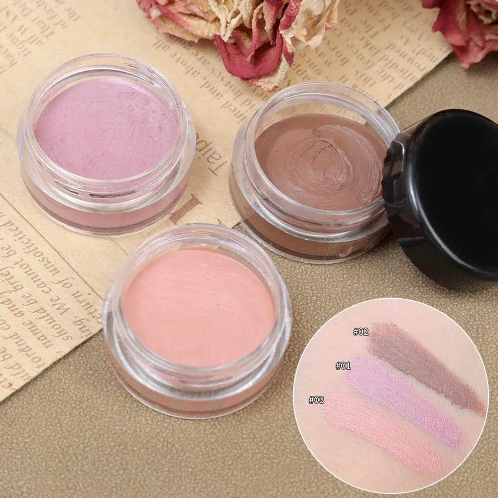 Matte Liquid Eyeshadow Cream Peach Pink Purple Blush Nude Brown Face Contour
