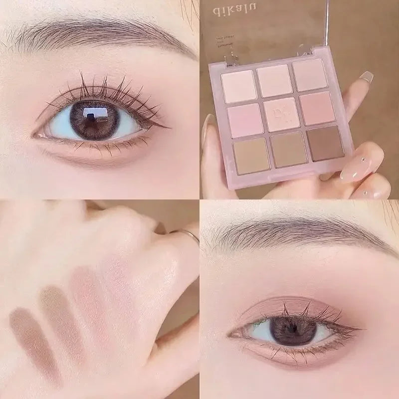 Eye Shadow Palette Charming Pearly Eyeshadow Makeup Nude Long Lasting Shimmer