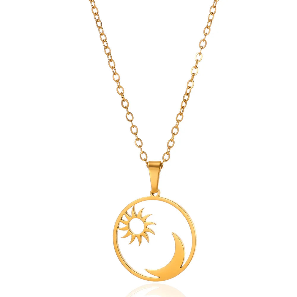 Zircon Heart Cross Necklaces For Women Vintage Geometric Surrounded By Vines Choker Necklace Aesthetic Fashion Jewelry Gift 2025