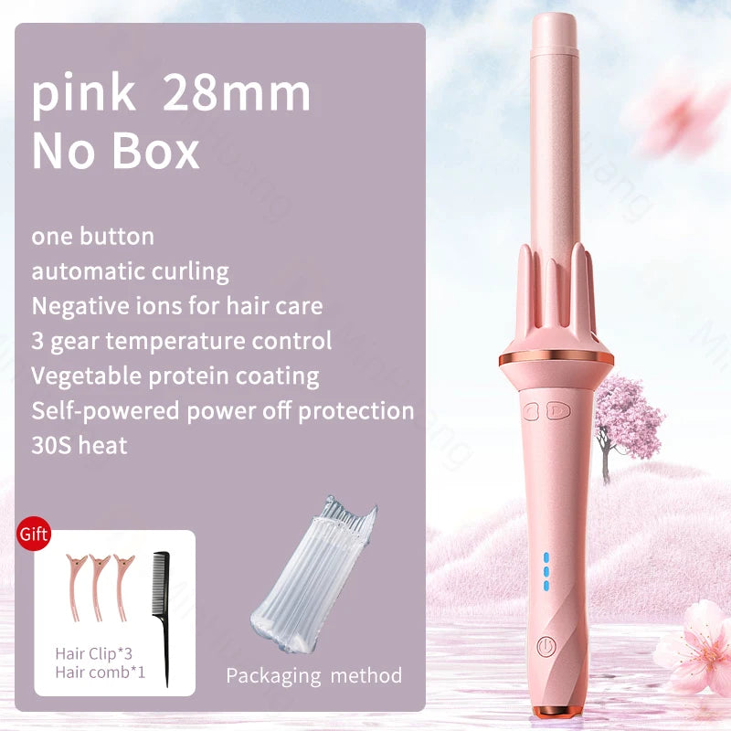 Hair Curler 28mm/32mm Large Wave Curling Iron Anion Fast Heating Professional Styling