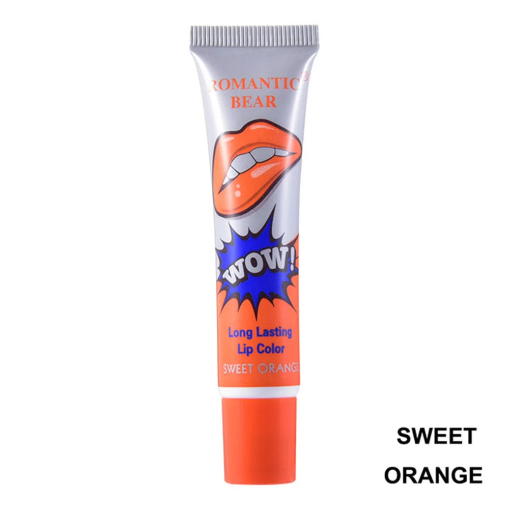 6 Colors Amazing Peel Off Liquid Lipstick
