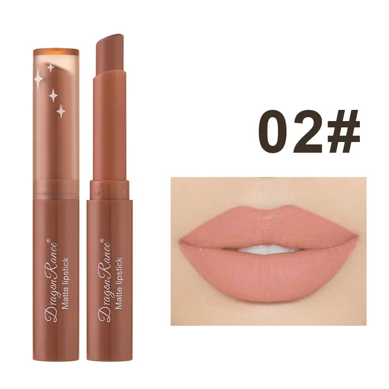 Nude Matte Lipstick Waterproof Long Lasting Lip Sticks Not Fading Sexy Red Velvet Lipsticks