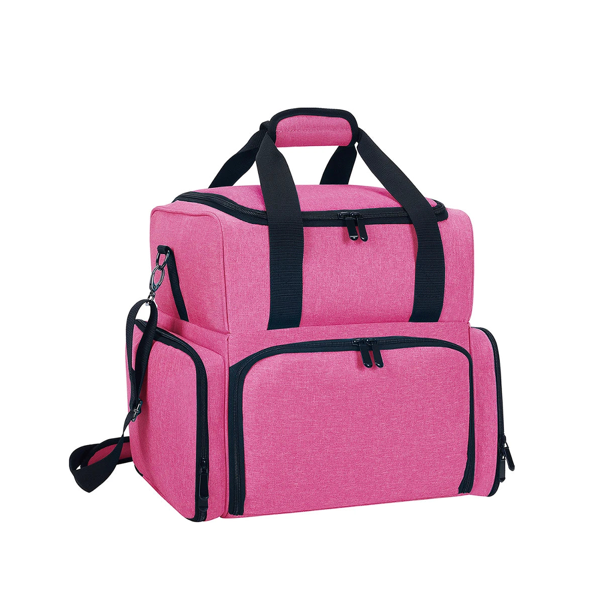 80-Bottle Large Capacity Nail Polish Organizer Case - Portable Travel Storage with 2 Removable Bags, and Essential for Womens Ma
