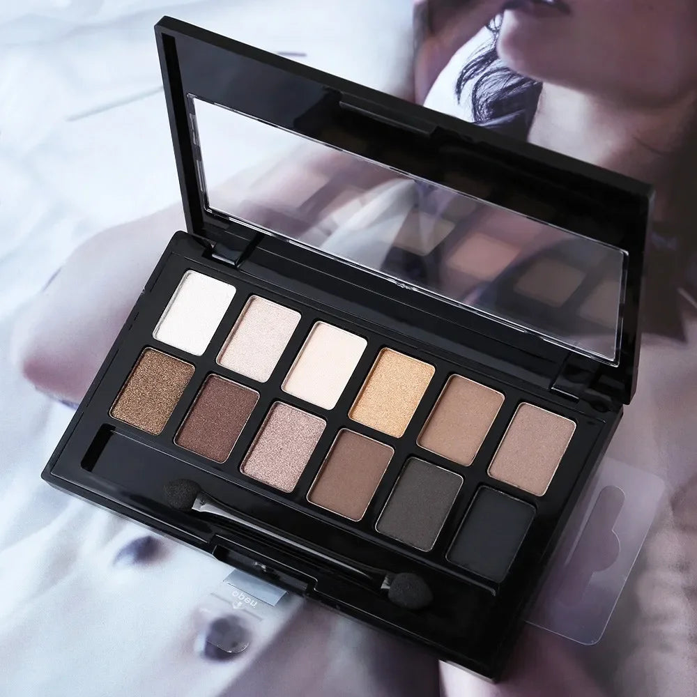 Professional Eyeshadow Makeup Palette Natural Shimmer Matte Nudes Make Up Cosmetic Eye Shadow Plate