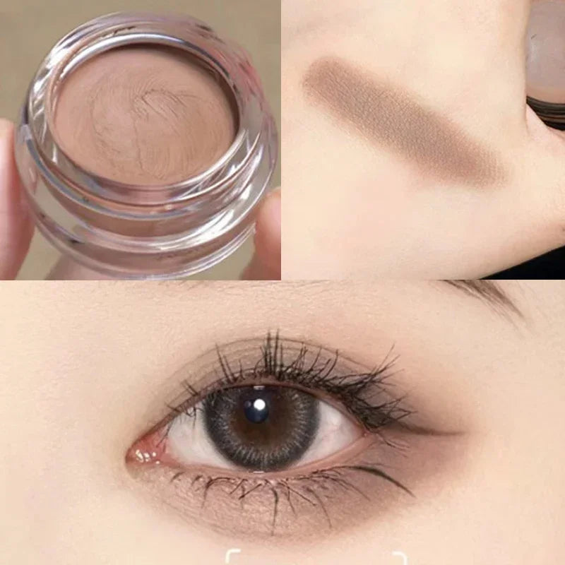 Matte Liquid Eyeshadow Cream Peach Pink Purple Blush Nude Brown Face Contour