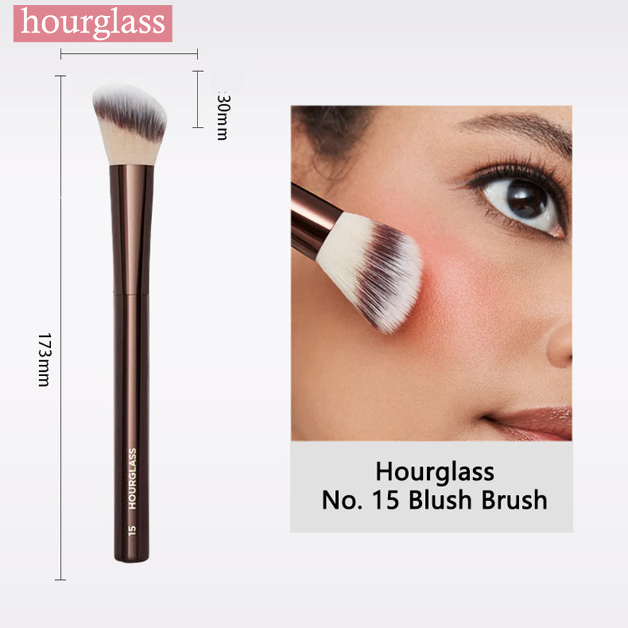Blush Brush Cheeks Contour Blush Stippling Brush Cream Liquid Blushes Makeup Tool Angled Cream Blush Brush