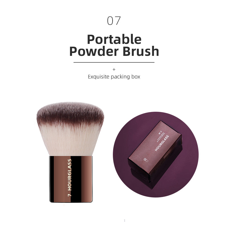 Hourglass Makeup Brush All Kinds Eyeshadow Foundation Concealer Powder Bronzer Blusher Eyeliner Retractable Professional Brushes