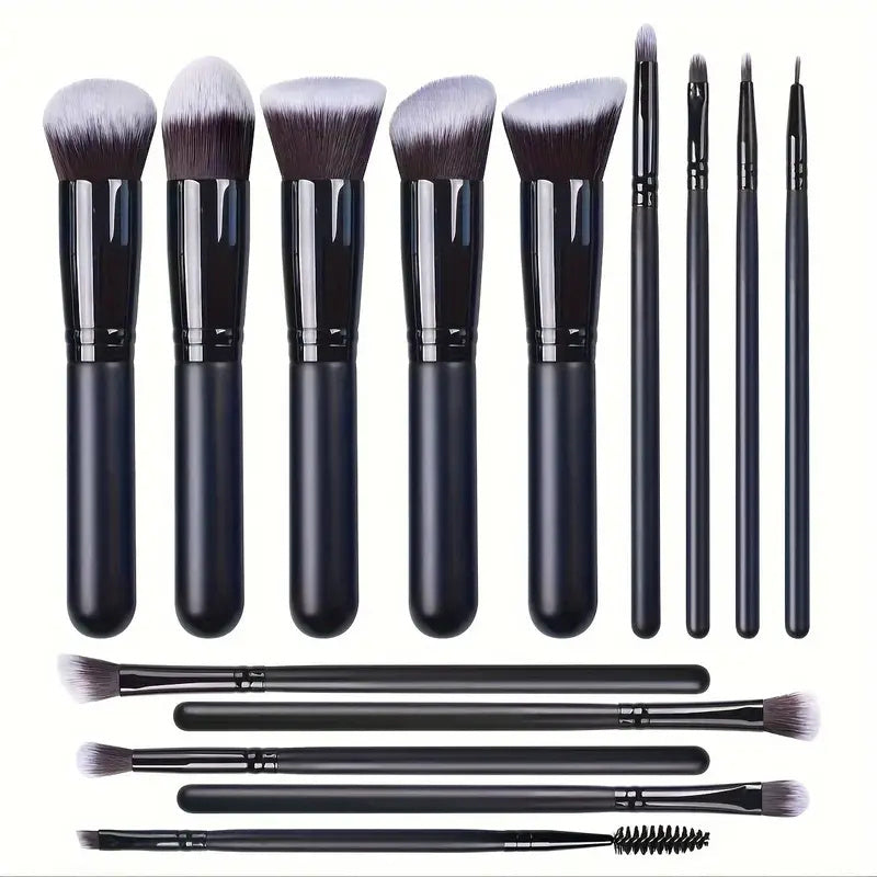 NEW 14PCS Makeup Brushes Set Soft Fluffy Foundation Blush Powder Eyeshadow Blending Female Cosmetics Beauty Tool