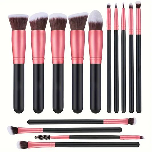 NEW 14PCS Makeup Brushes Set Soft Fluffy Foundation Blush Powder Eyeshadow Blending Female Cosmetics Beauty Tool