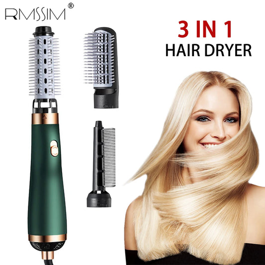 Hair Dryer Comb Hot Air Curling For Hair Roller Blow Dryer Ionic Hair Straightening Brush Quick Dry Hair