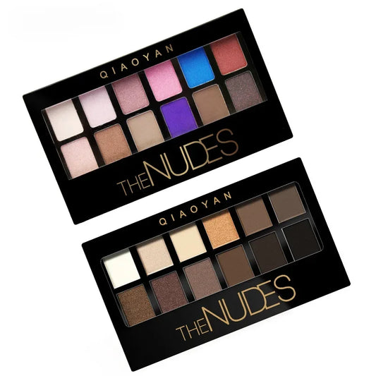 Professional Eyeshadow Makeup Palette Natural Shimmer Matte Nudes Make Up Cosmetic Eye Shadow Plate