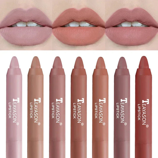 Velvet Matte Lipstick Pencil Waterproof Long Lasting