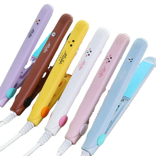 Curling Iron Ceramic Straightening Styling Tools Curler Flat Iron Mini Hair