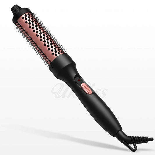 Thermal Brush Ceramic Hair Curler Comb Curling Wand Fast Heating Hot Brush Travel Curling
