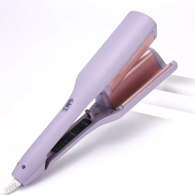French egg roll curling iron wavy wool curling splint negative ion water ripple large curl
