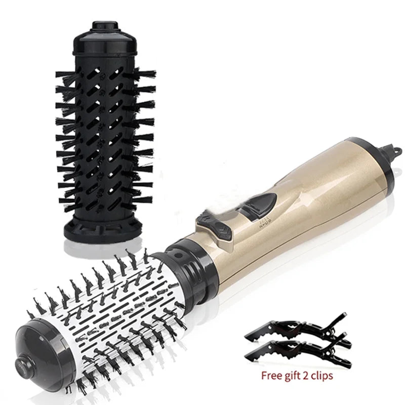 Air Flow Hot Air Brush Hair Straightener Curler Iron Volumizer Blowers Electric Hair