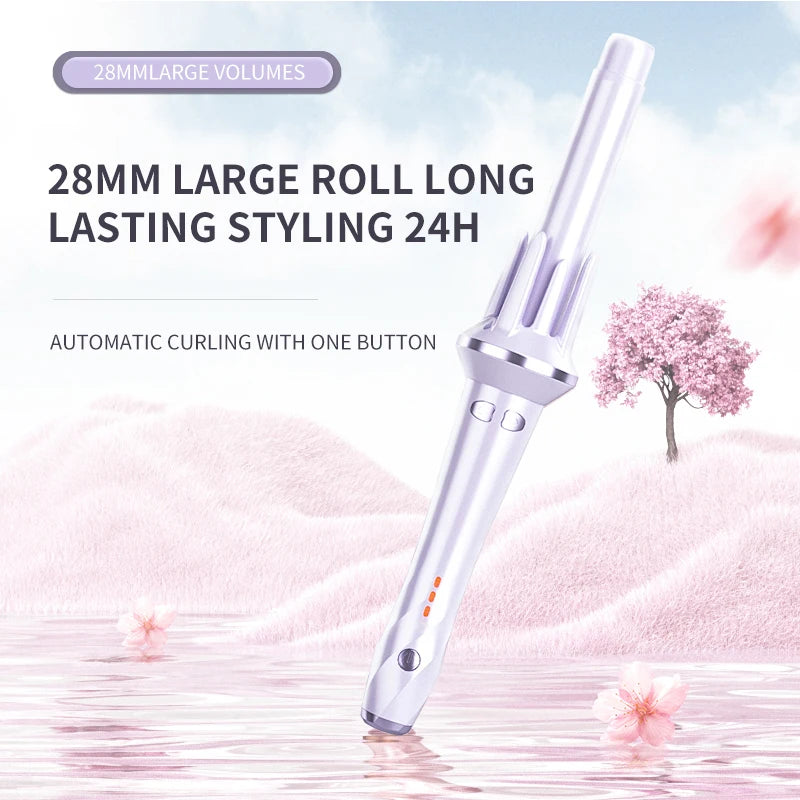 Hair Curler 28mm/32mm Large Wave Curling Iron Anion Fast Heating Professional Styling