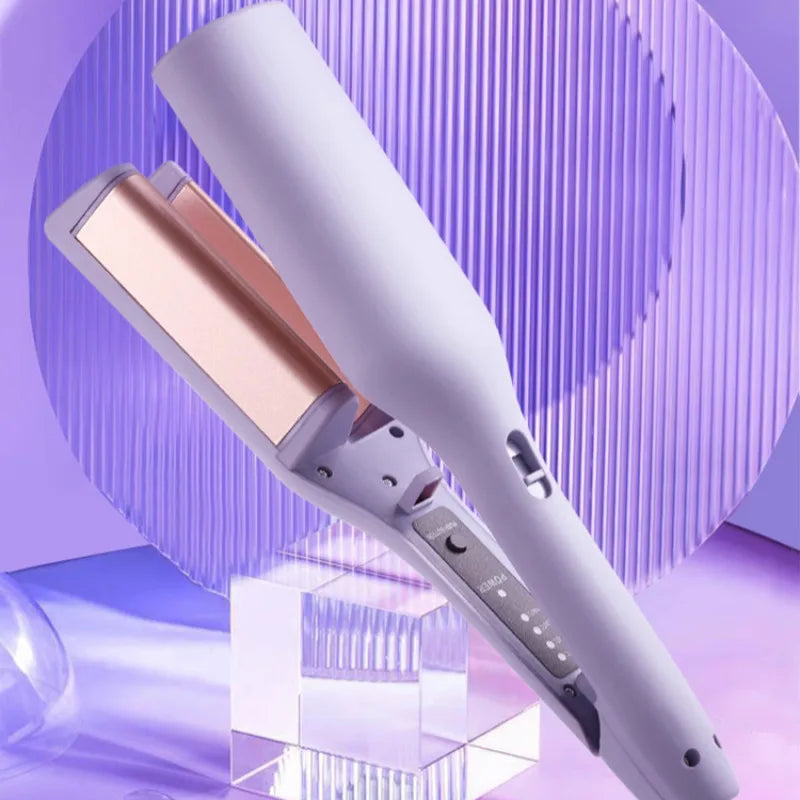 French egg roll curling iron wavy wool curling splint negative ion water ripple large curl