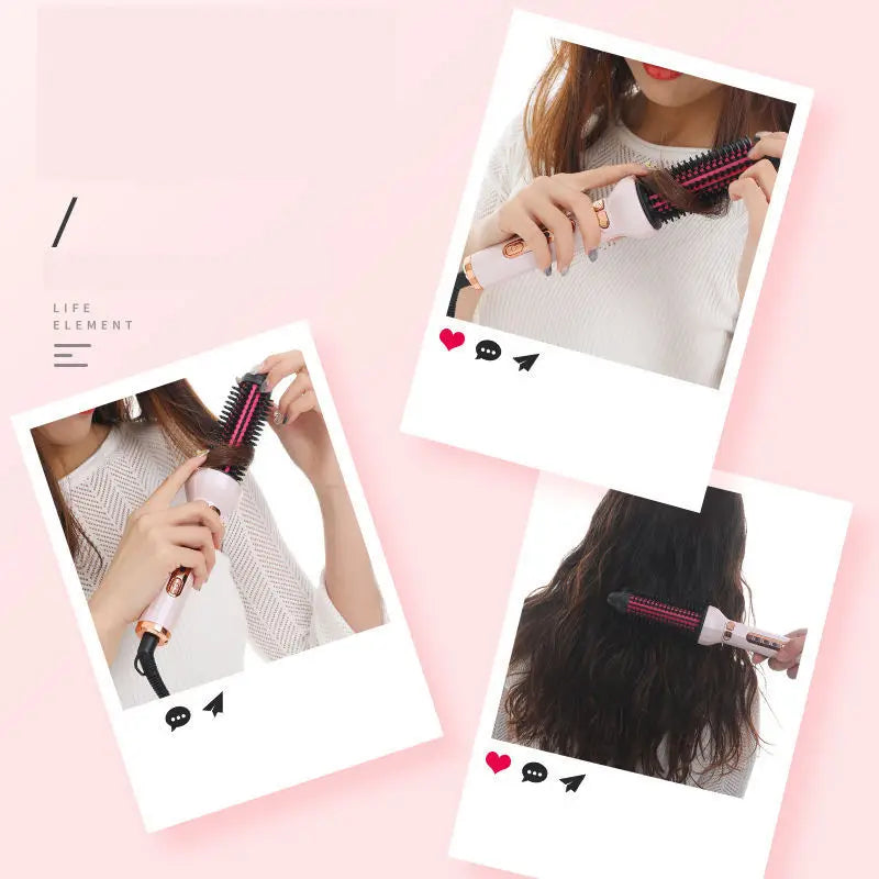 Quick heat Ion Spiral Curling Iron Automatic Curling Iron Easy to carry rechargeable styling tool Hair brush