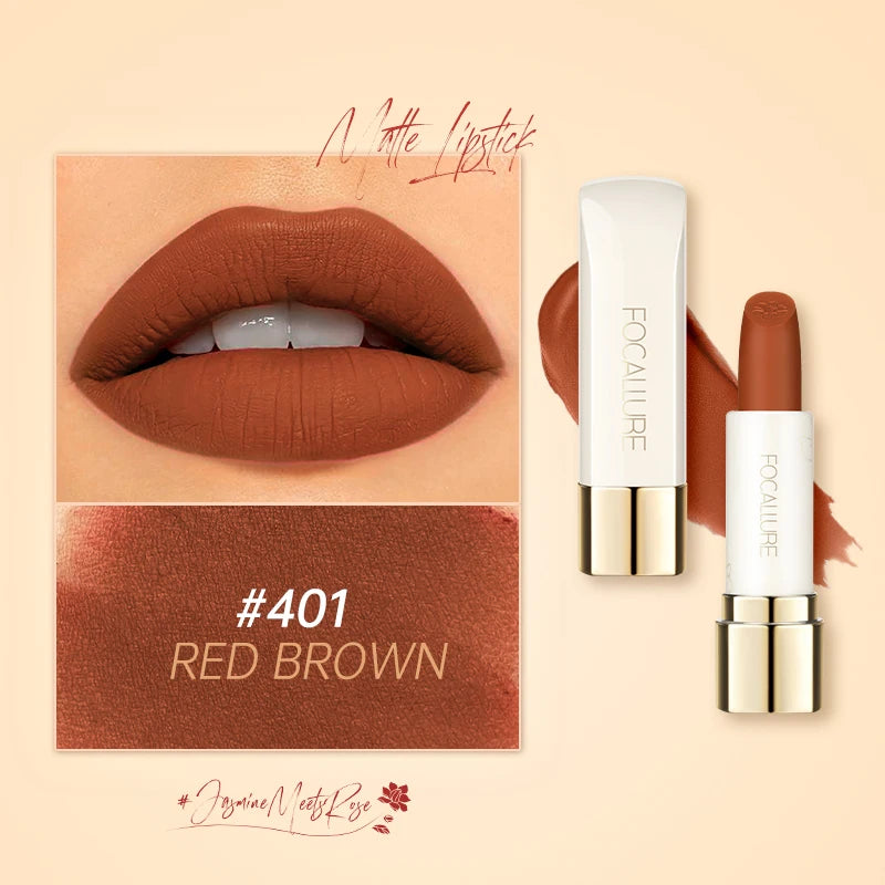Shades Matte Lipstick Natural Super Soft Lip Sticks Waterproof Lip Glaze Balm Beauty High Pigment Cosmetics Makeup