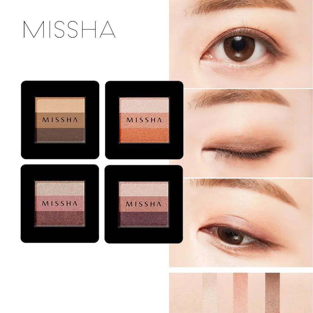MISSHA Triple Eyeshadow 2g Palette Korea Make Up for Women Female Cosmetic Eye Pigments