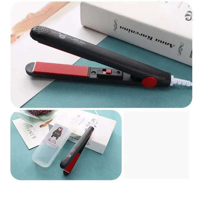 Curling Iron Ceramic Straightening Styling Tools Curler Flat Iron Mini Hair