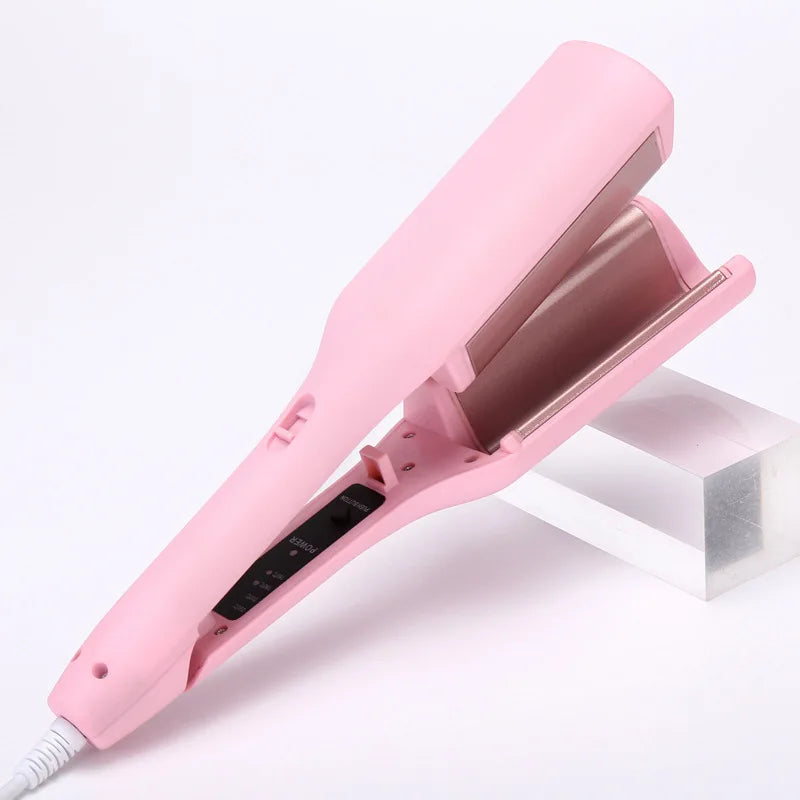 French egg roll curling iron wavy wool curling splint negative ion water ripple large curl