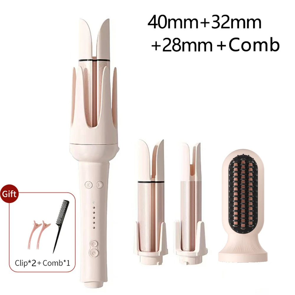 Automatic Hair Curler Auto Rotating Ceramic Hair Roller 40mm Big waver Professional Curling Iron