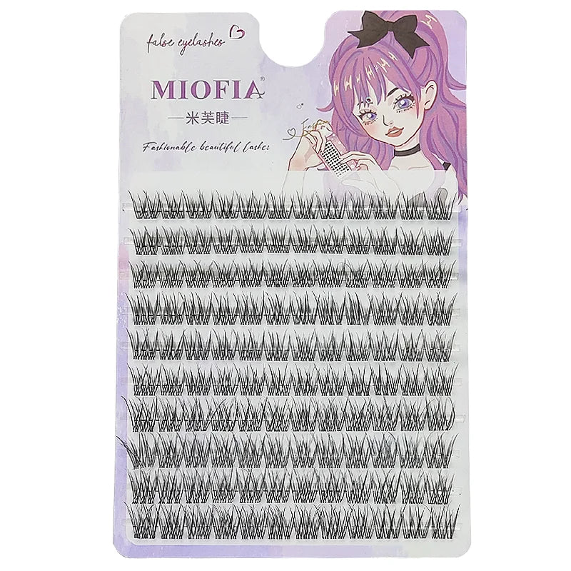 1/box 120 Bundles Mink False Eyelashes Natural Russian 3D leas Individual Eyelash extension cluster makeup tool wholesale lashes