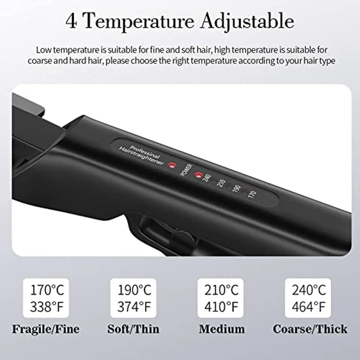 Professional Ceramic Corrugated Iron Electric Curling Crimped Wide Plates Beauty Hair Iron