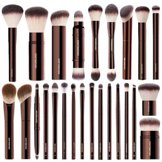 Hourglass Makeup Brushes Powder Foundation Contour Cream Blush Bronzer Make Up Brush