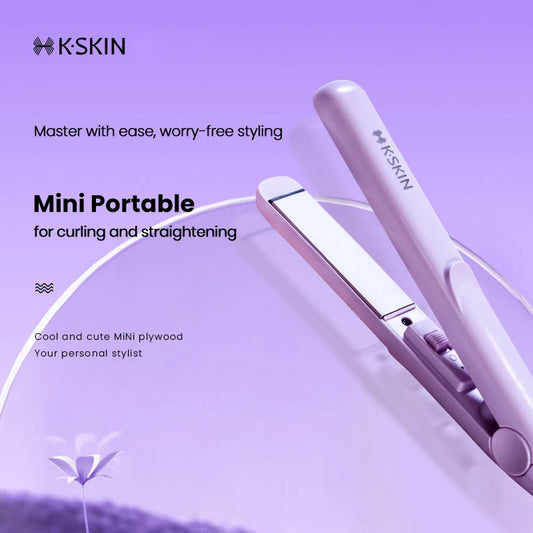 KSKIN Mini Flat Iron Multi styler Hair Styling Hair Wand Curler Set New Trending Professional Mini Flat Iron