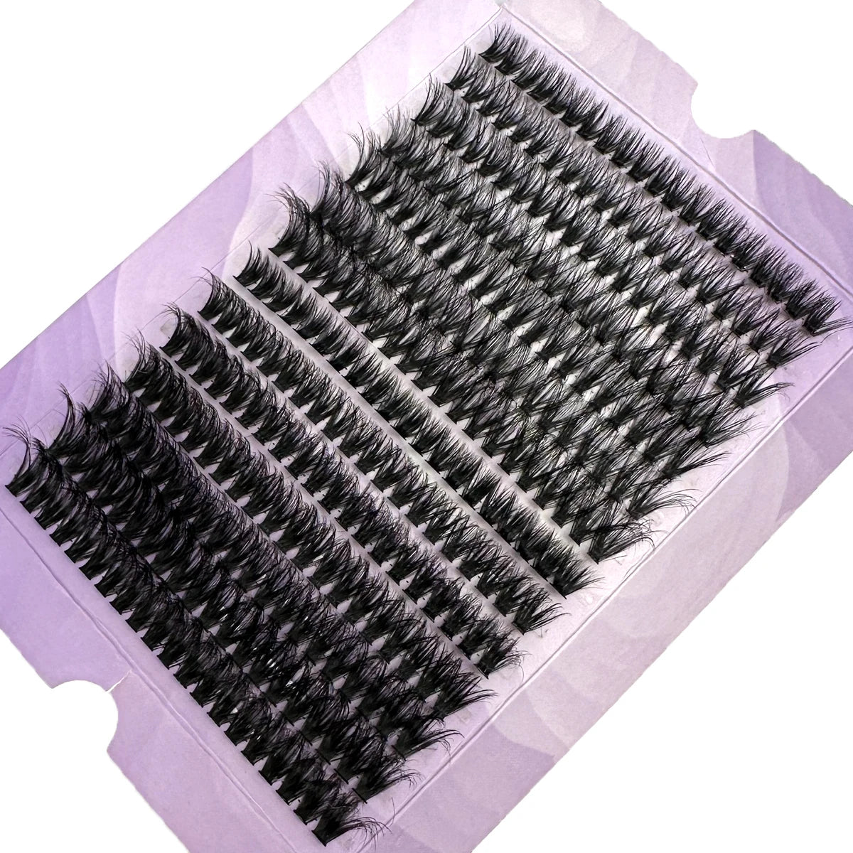 HBZGTLAD 14 Rows 5D Fluffy Cluster Lashes 60D/80D/100D Thick Eyelash D/DD Curl 9-16mm Mix Individual Lashes DIY Lash Extensions