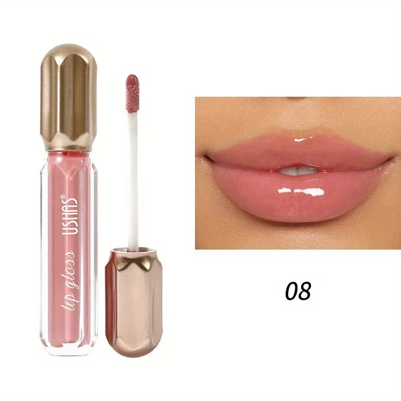 Mirror Pearl Lip Gloss Waterproof Long Lasting Moisturizing Lipstick Shine Glitter Lip Gloss Women Makeup Cosmetic