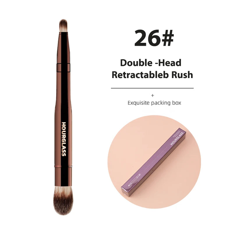 Hourglass Makeup Brushes Powder Foundation Contour Cream Blush Bronzer Make Up Brush