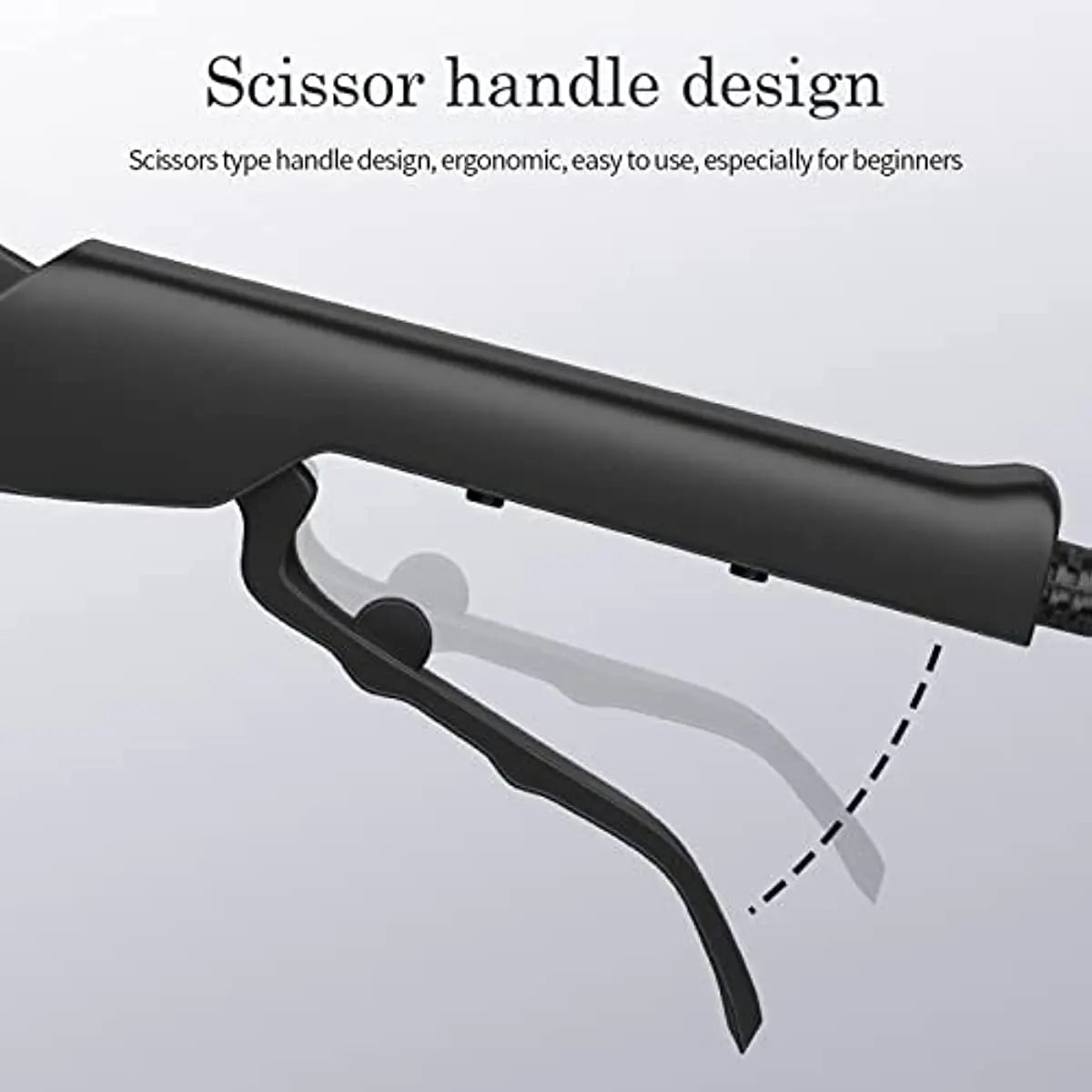 Professional Ceramic Corrugated Iron Electric Curling Crimped Wide Plates Beauty Hair Iron