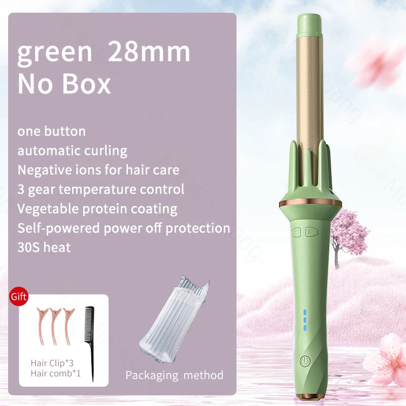 Hair Curler 28mm/32mm Large Wave Curling Iron Anion Fast Heating Professional Styling