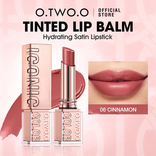 O.TWO.O Matte Lipstick Lip Tint Lip Gloss 24h Long Lasting Moisturizing