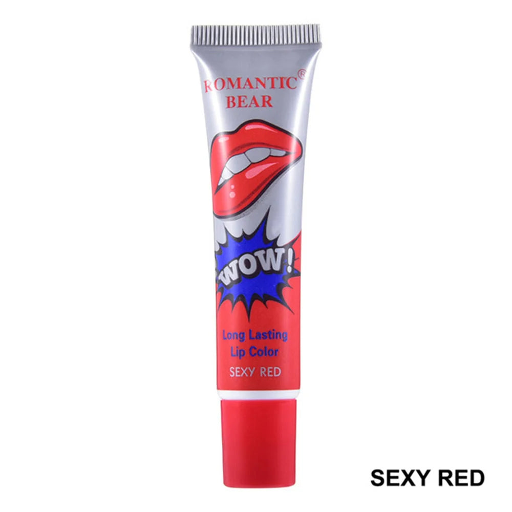6 Colors Amazing Peel Off Liquid Lipstick