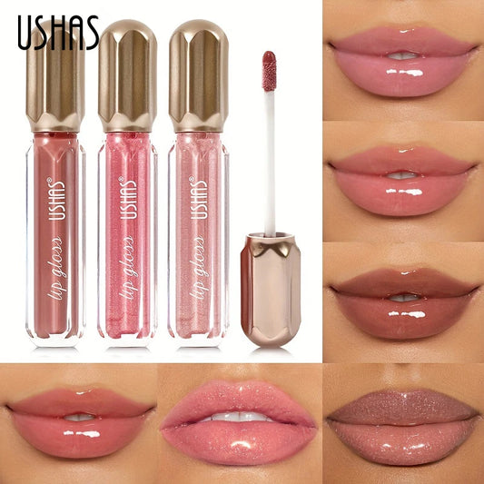 Mirror Pearl Lip Gloss Waterproof Long Lasting Moisturizing Lipstick Shine Glitter Lip Gloss Women Makeup Cosmetic