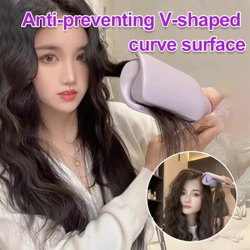 French egg roll curling iron wavy wool curling splint negative ion water ripple large curl