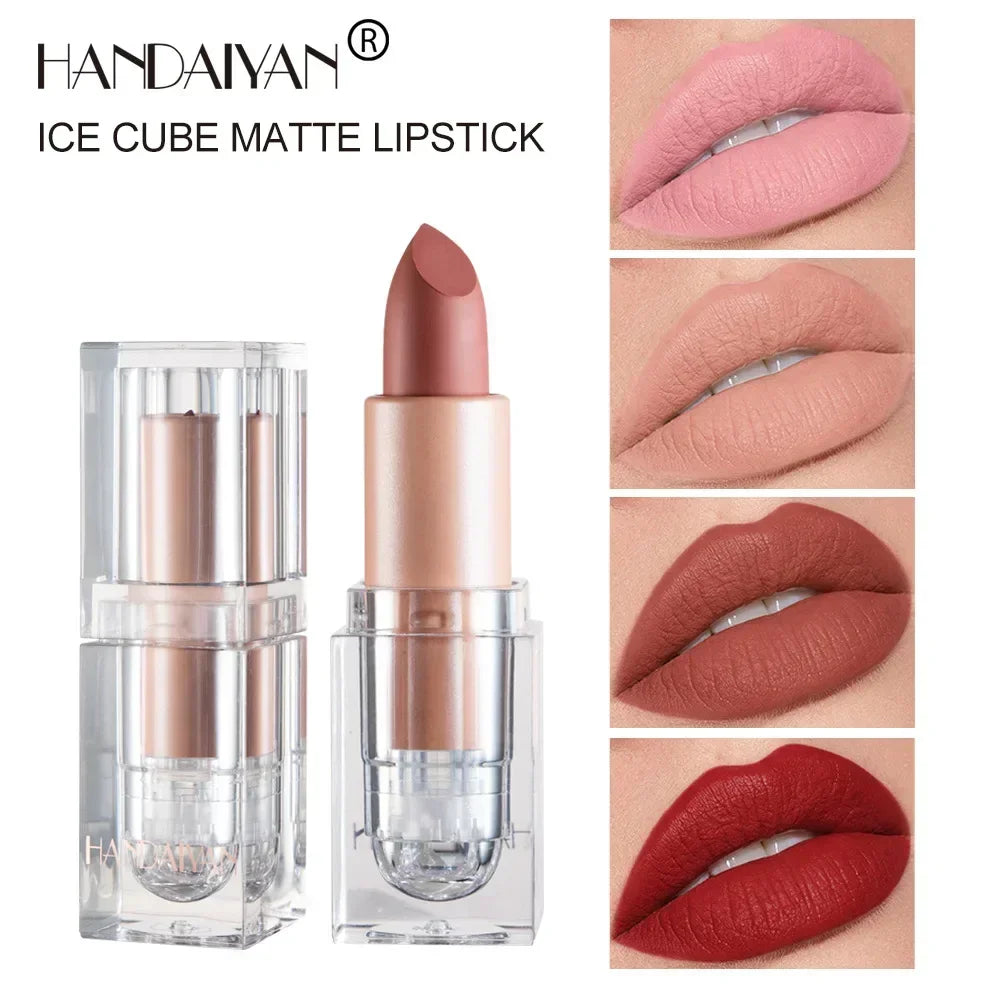 Lipstick Lip Gloss Long Lasting Moisture Cosmetic Lipstick Red Lip Matte Lipstick Waterproof
