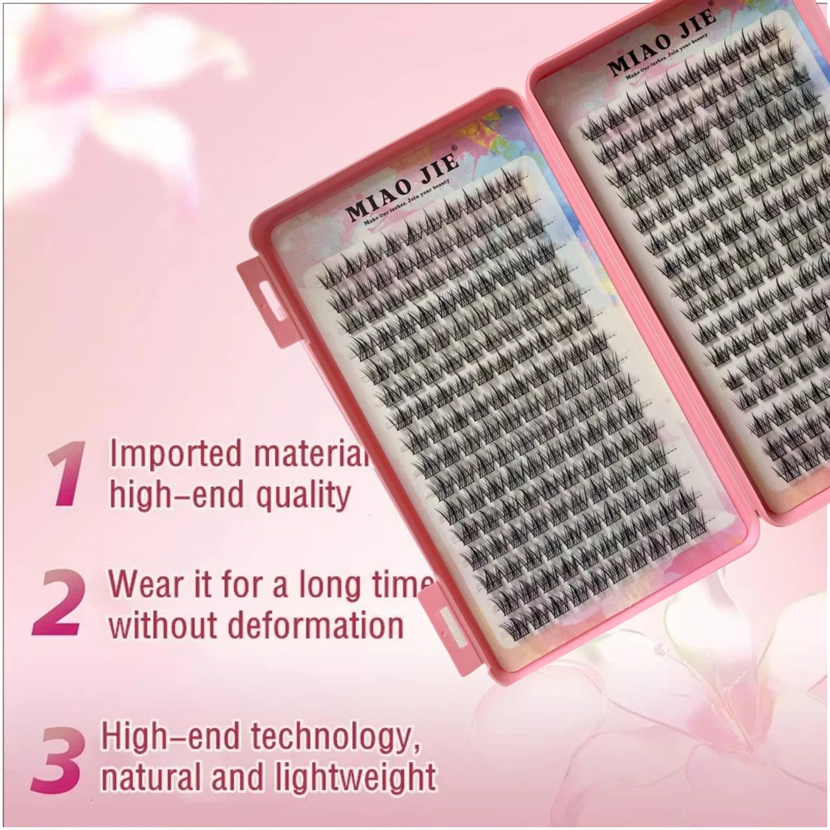 Rows Eyelashes Extension Personal Eyelash Professional Makeup Individual Cluster Grafting Wholesale False Eyelashes