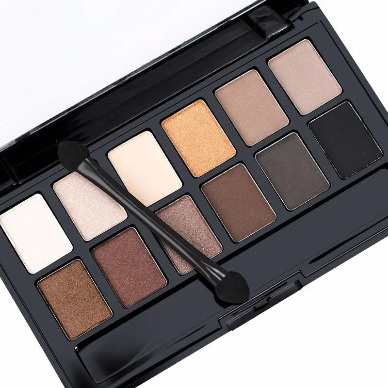 Professional Eyeshadow Makeup Palette Natural Shimmer Matte Nudes Make Up Cosmetic Eye Shadow Plate