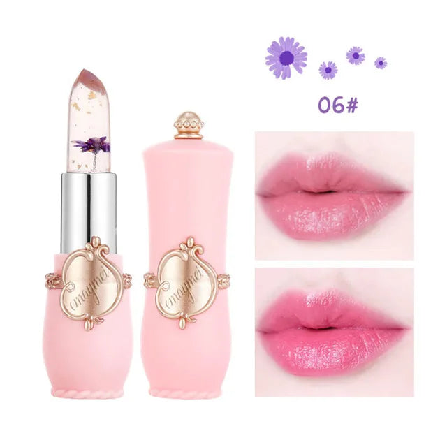 Aloe Vera Magic Lip Balm Color Change Natural Moisture Lipstick Temperature Nutritious Safe Ingredients Care Makeup Lips