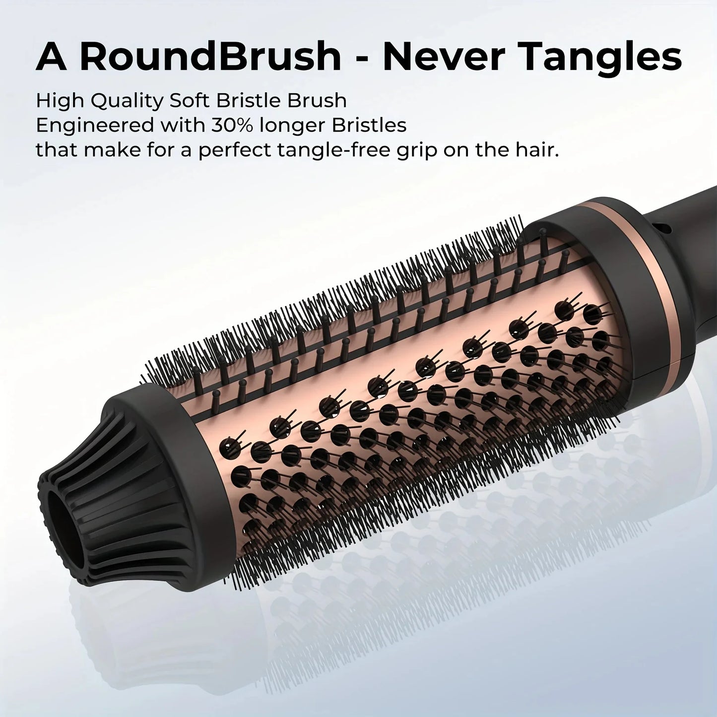 Valentine Gift Hair Curler Straightener Electric Hair Brushes Hot Comb Professional Curling Iron