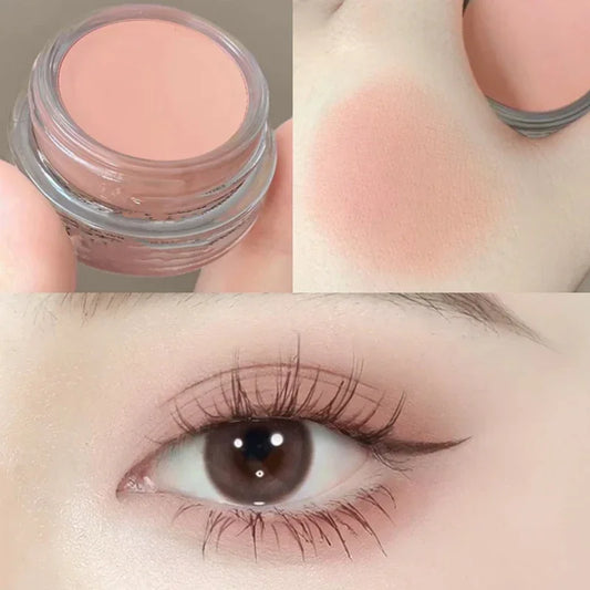 Matte Liquid Eyeshadow Cream Peach Pink Purple Blush Nude Brown Face Contour
