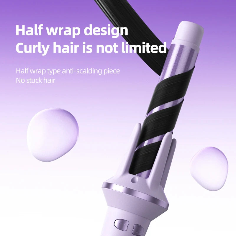 Hair Curler 28mm/32mm Large Wave Curling Iron Anion Fast Heating Professional Styling