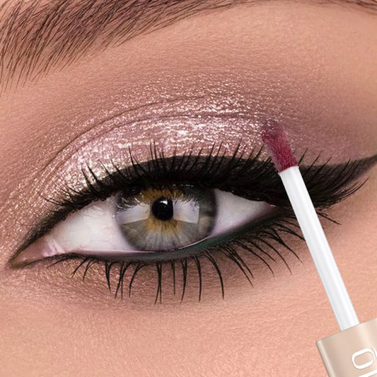 QIBEST Double End Glitter Matte Eye shadow Stick Pencil Eyeshadow Makeup Waterproof Bicolor Shimmer